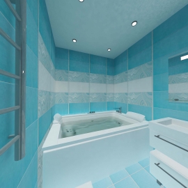 дизайн интерьера ванны
